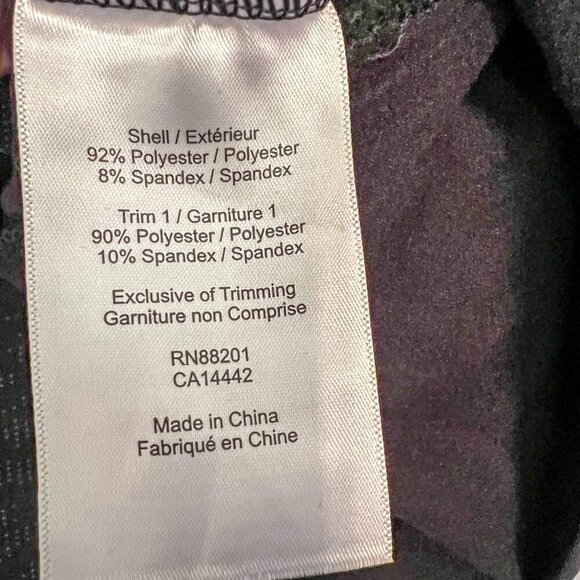 Mondetta Women's Black Track Quarter-Zip Jacket Size XL - Picture 5 of 6